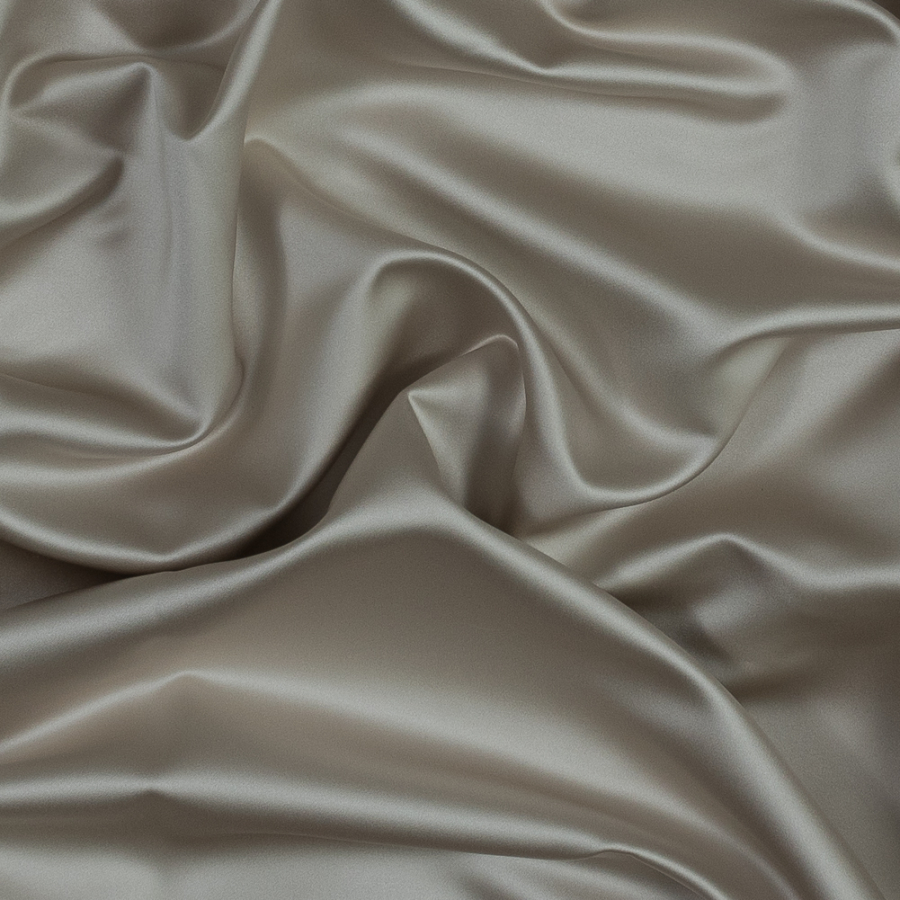 British Shell Polyester Satin | Mood Fabrics