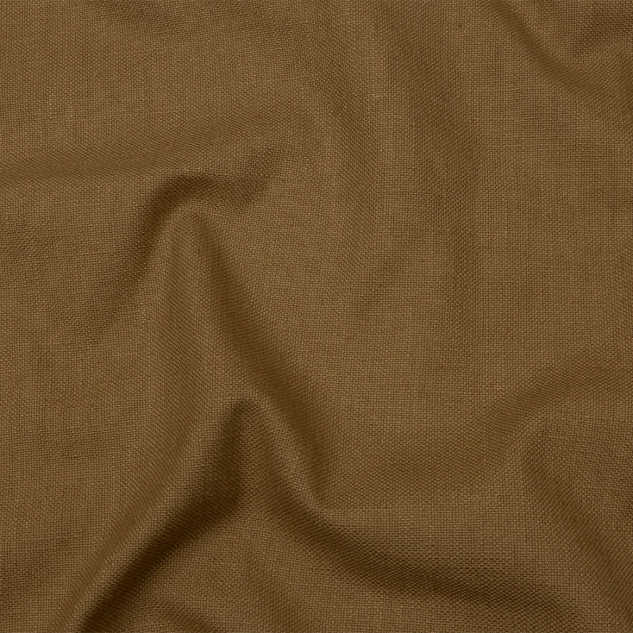 British Imported Fawn Heavyweight Linen Woven | Mood Fabrics