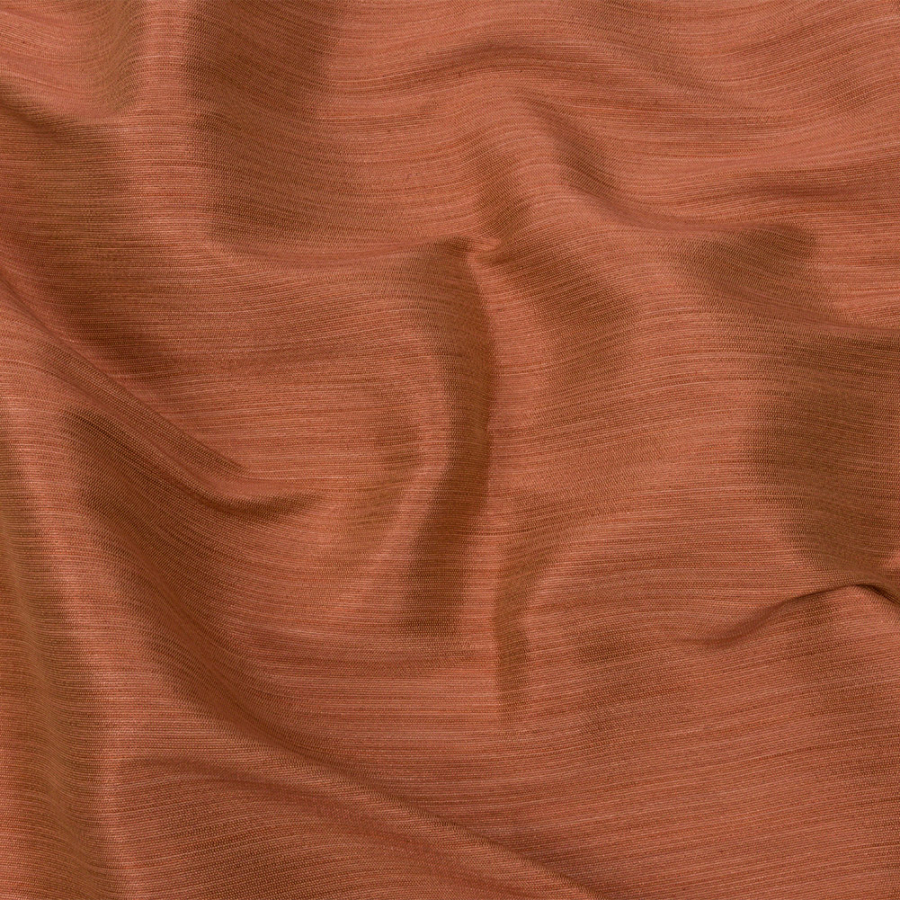 British Imported Clay Striated Recycled Polyester Bengaline | Mood Fabrics