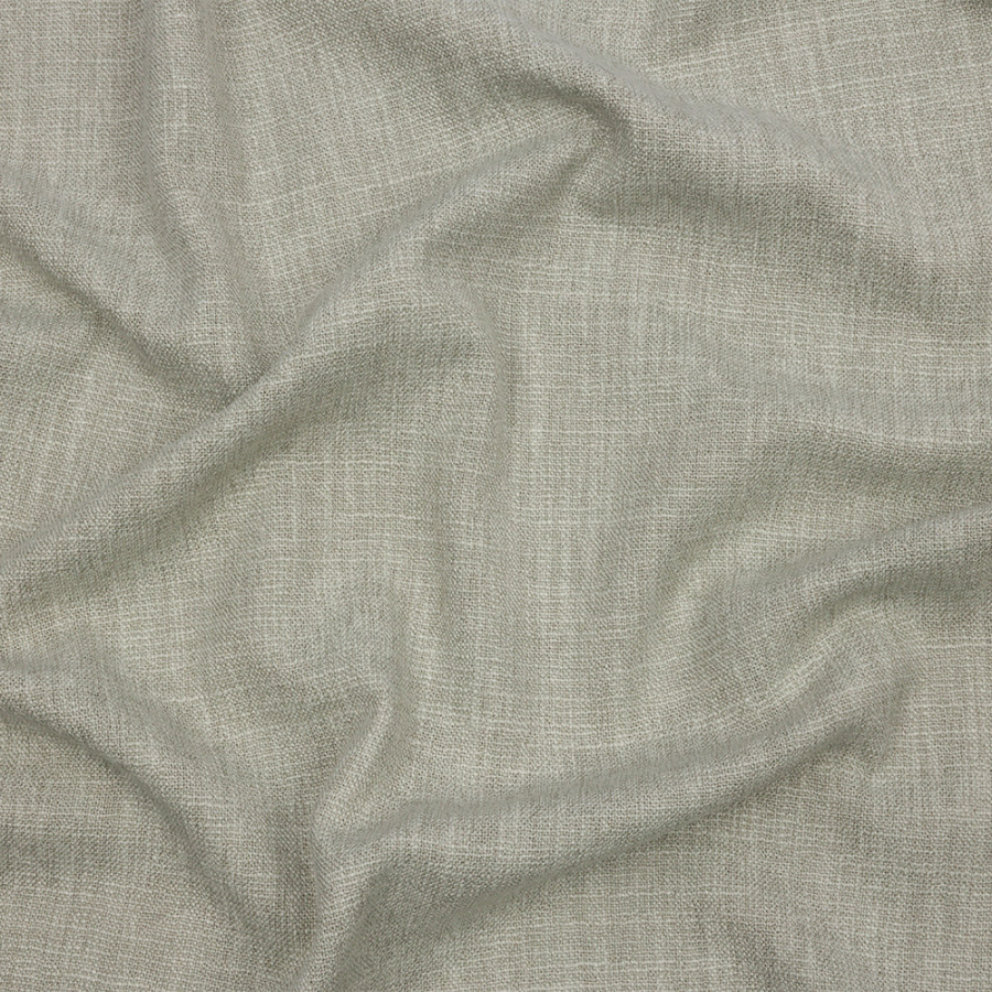 British Imported Aloe Soft Textured Recycled Polyester Drapery Woven | Mood Fabrics