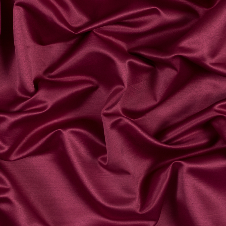 British Hot Pink Solid Satin | Mood Fabrics