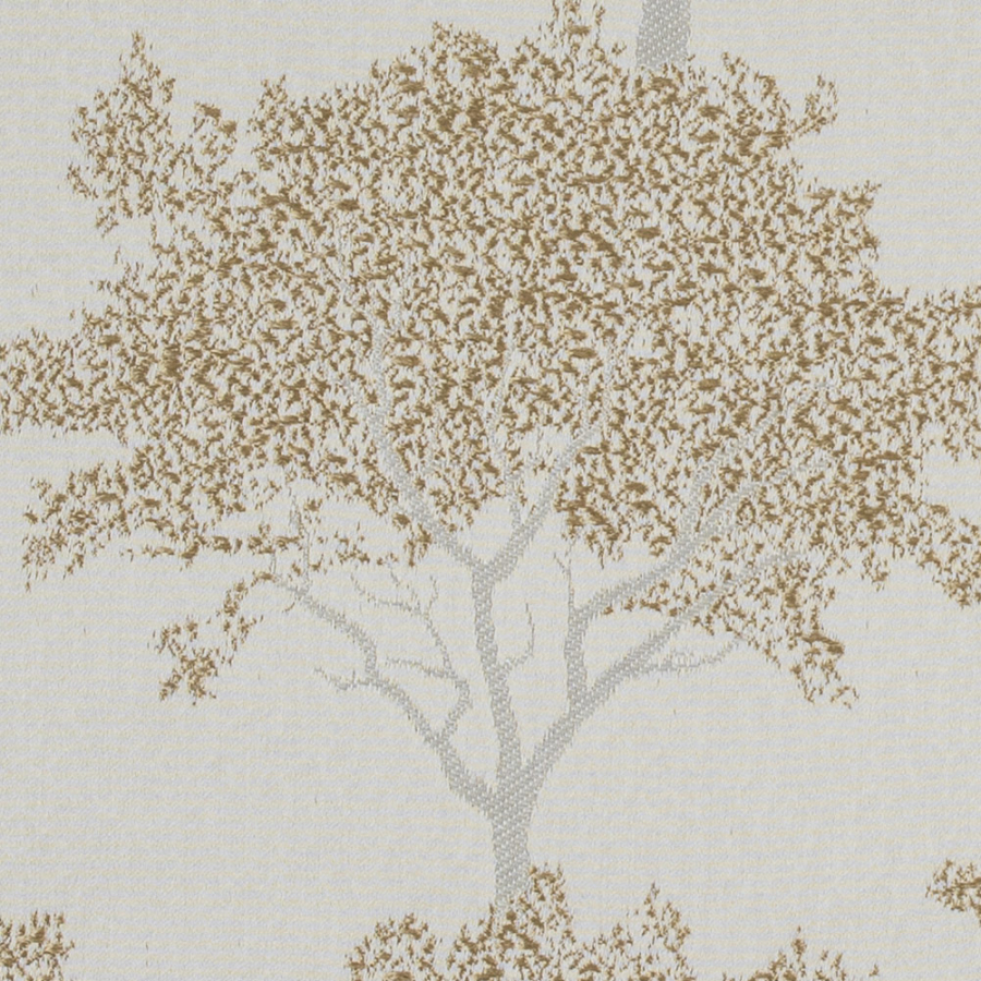 British Linen Tree-Filled Drapery Jacquard | Mood Fabrics