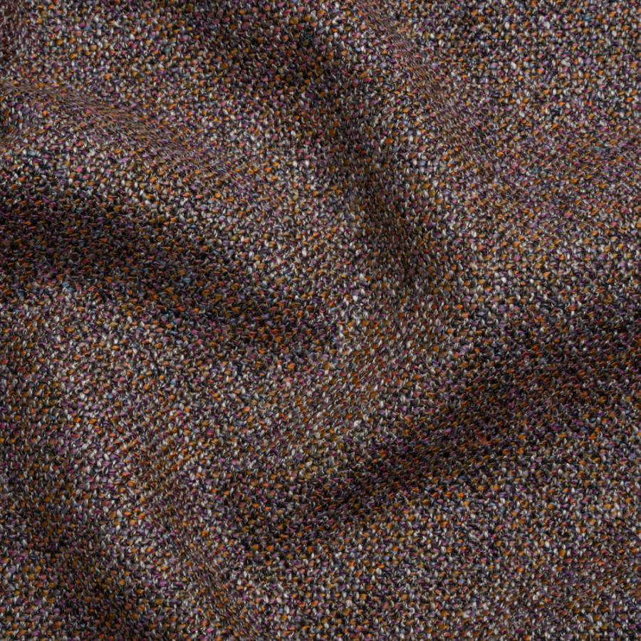Wyverstone Twilight Upholstery Tweed with Latex Backing | Mood Fabrics