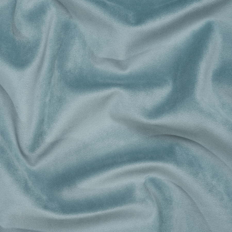 Thornton Horizon Polyester Home Decor Velvet | Mood Fabrics