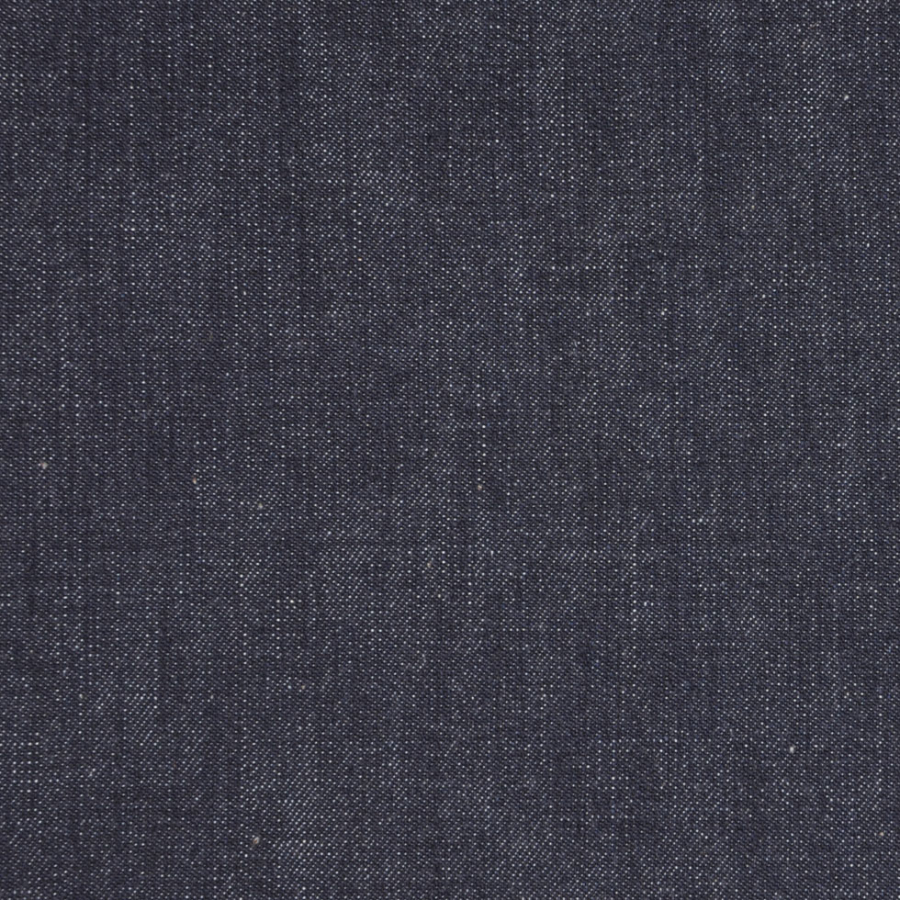 Dark Blue Heavy Cotton Denim | Mood Fabrics