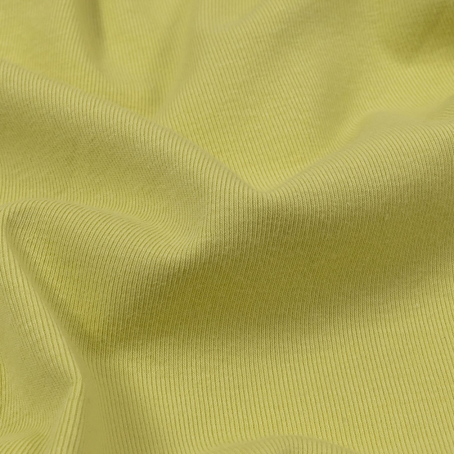 Lime Cotton Interlock Knit - Interlock - Jersey/Knits - Fashion Fabrics