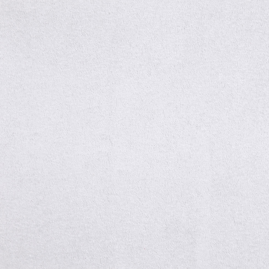 White Solid Terry Cloth | Mood Fabrics