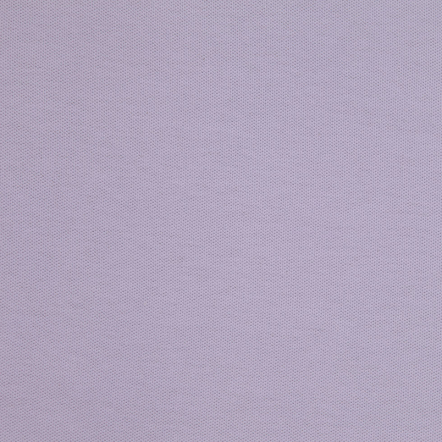 Pale Purple Cotton Knit Pique | Mood Fabrics