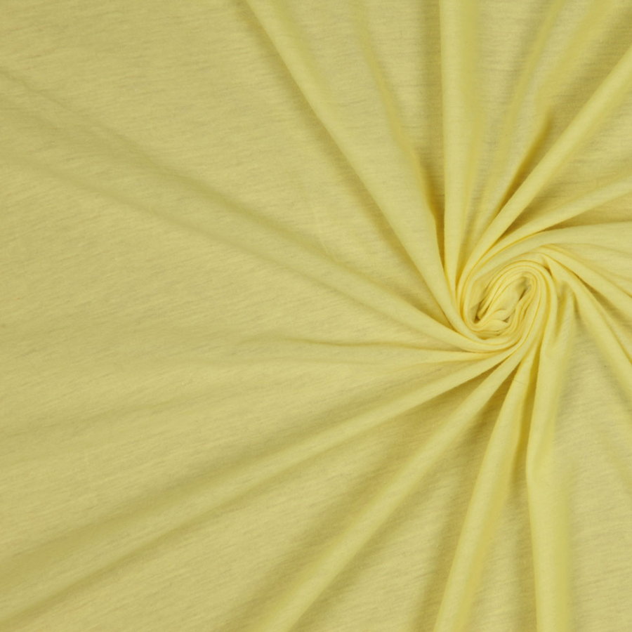Lemon Solid Jersey | Mood Fabrics