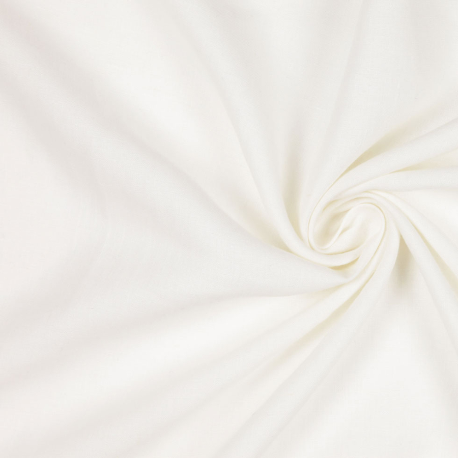 Theory Ivory Solid Linen | Mood Fabrics