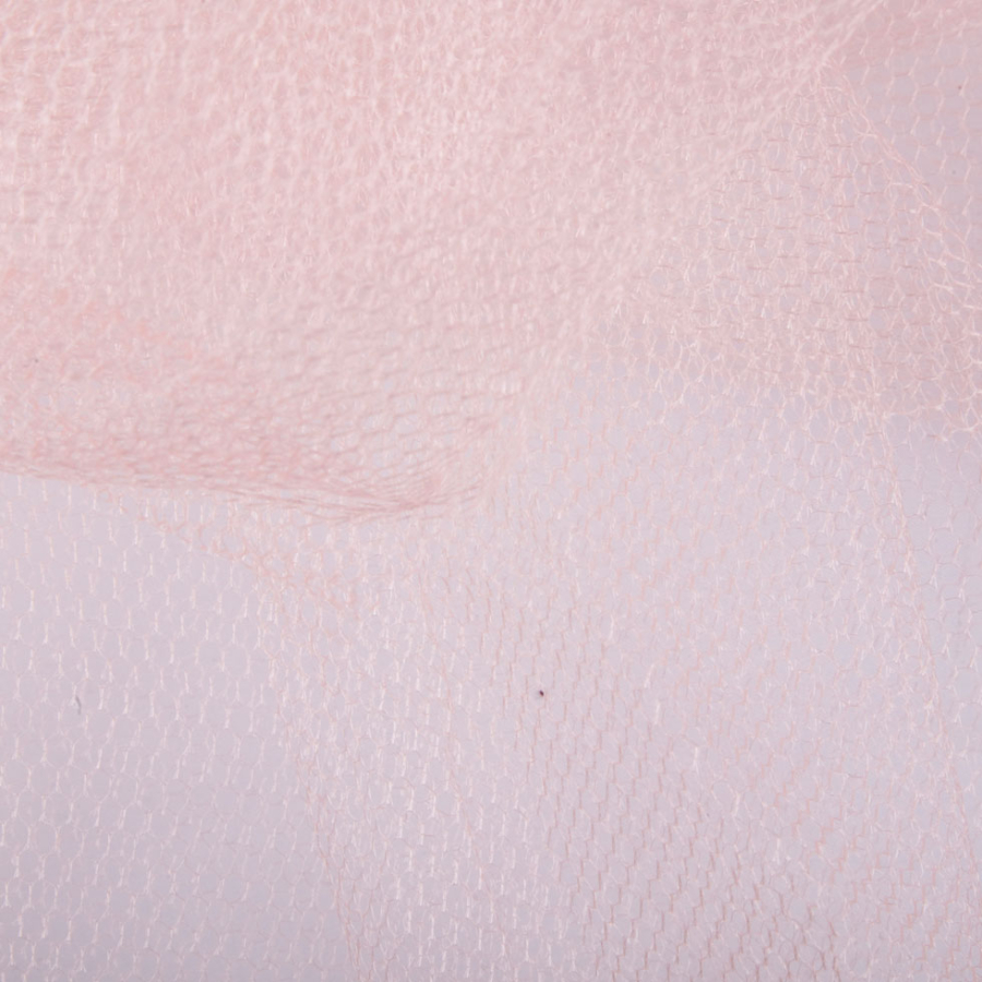 Peach Nylon Net Tulle | Mood Fabrics