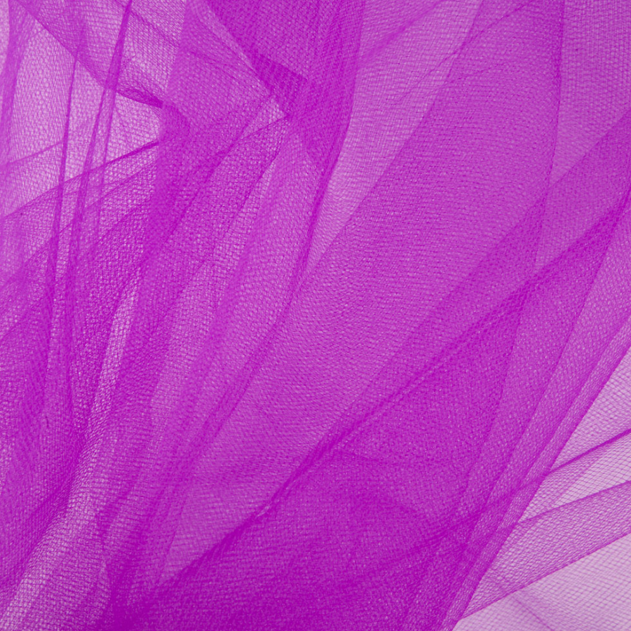 Purple Solid Nylon Tulle | Mood Fabrics