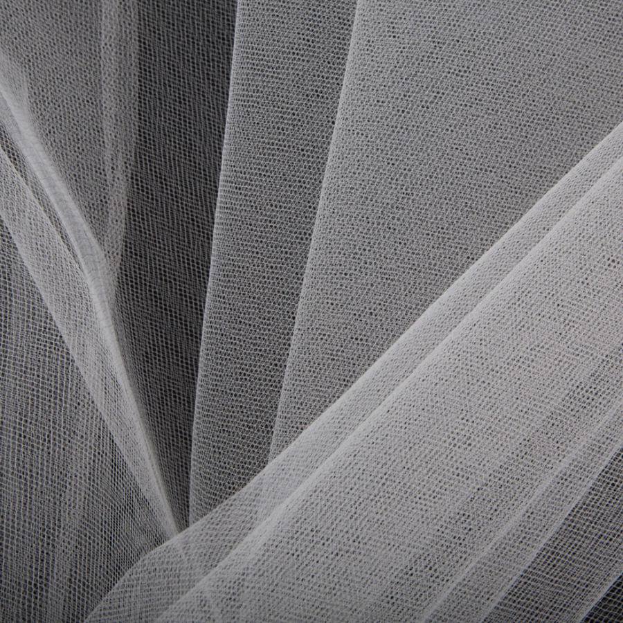 Light Ivory Solid Nylon Tulle | Mood Fabrics