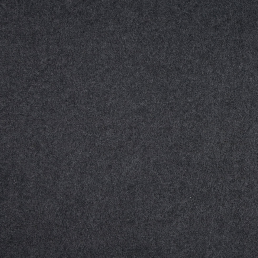 Gray Solid Fleece - Fleece - Polyester - Fashion Fabrics