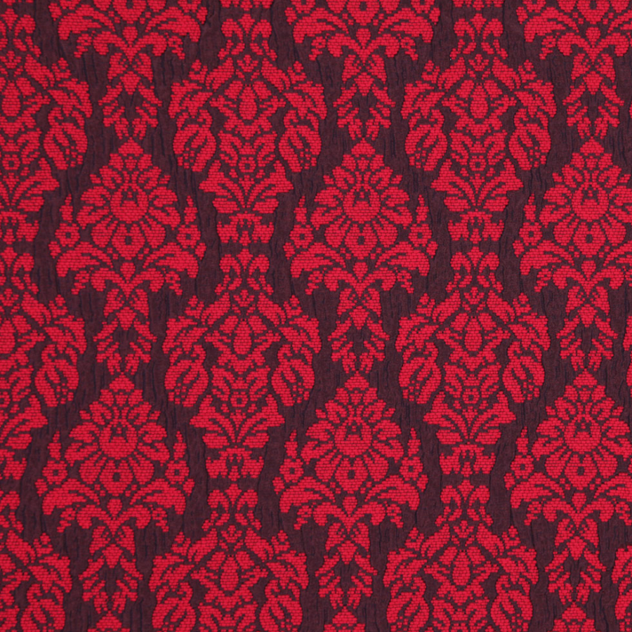 Red/Black Classical Woven | Mood Fabrics