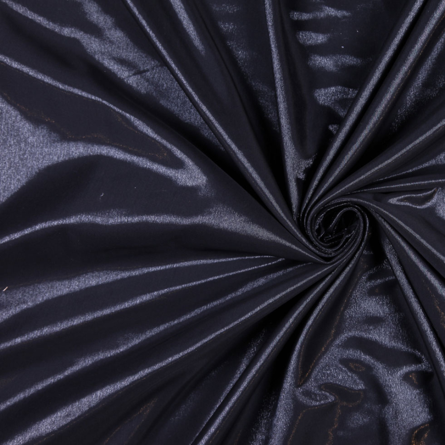 Black/Clear Solid Woven | Mood Fabrics