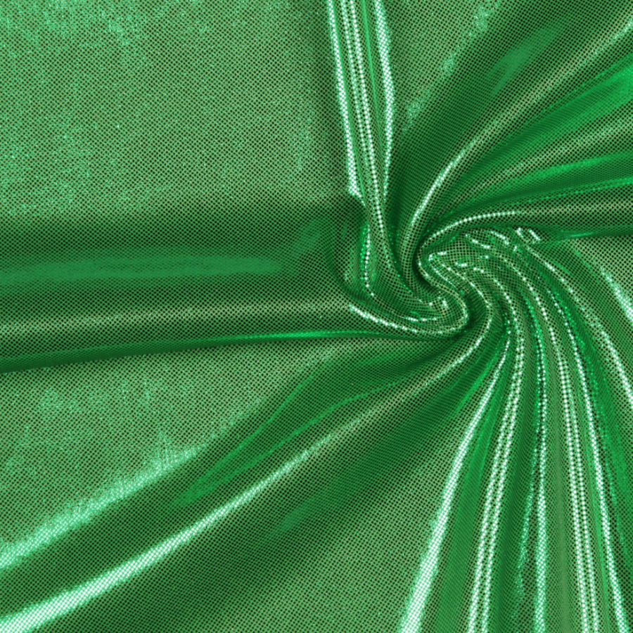 Neon Green Solid Lame & Metallic | Mood Fabrics