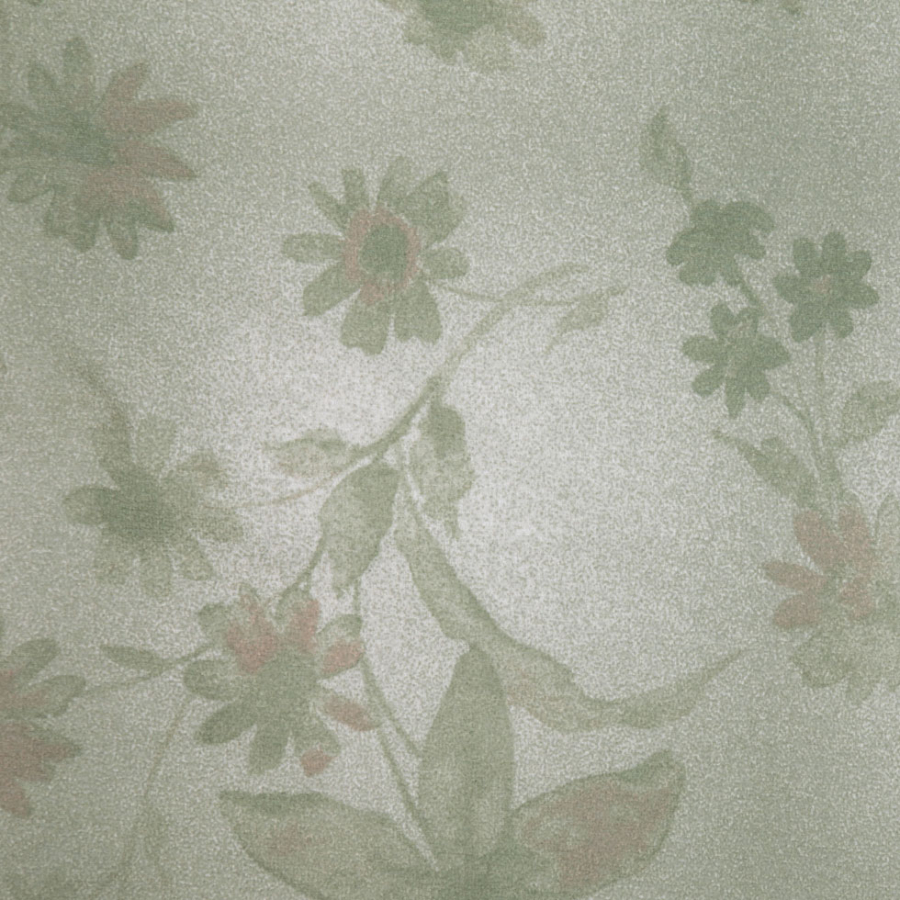 Green Floral Jersey Prints | Mood Fabrics