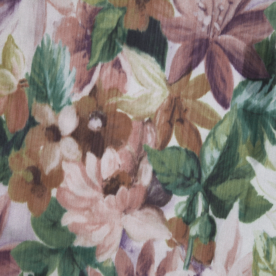 Jewels Floral Taffeta | Mood Fabrics