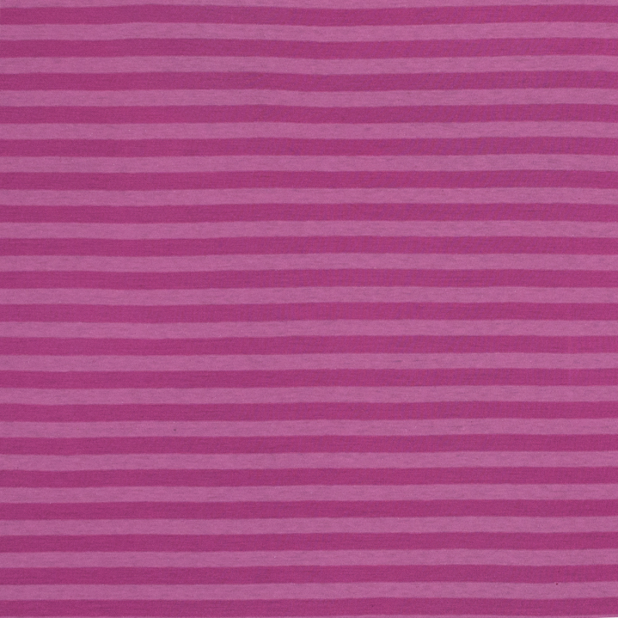 Bubblegum Jersey Stripes | Mood Fabrics