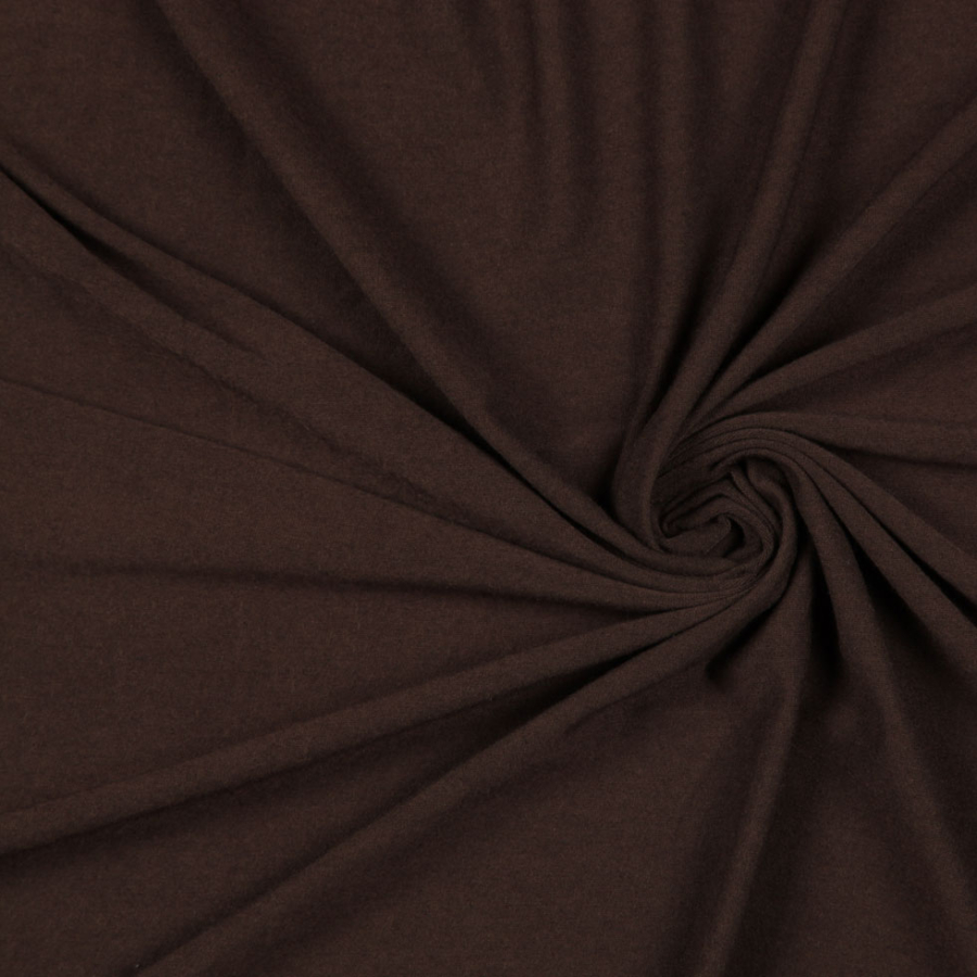 Chocolate Light Weight Stretch Rayon Jersey | Mood Fabrics