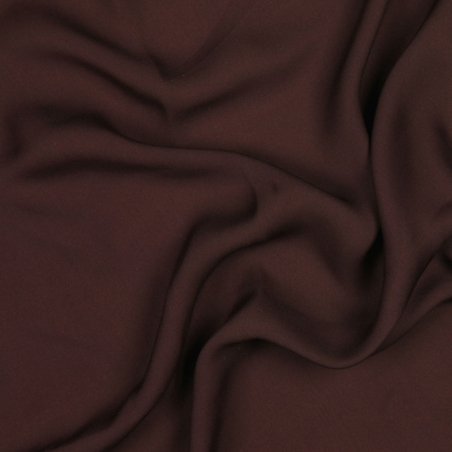 Donna Karan Plum Italian Stretch Silk Georgette | Mood Fabrics