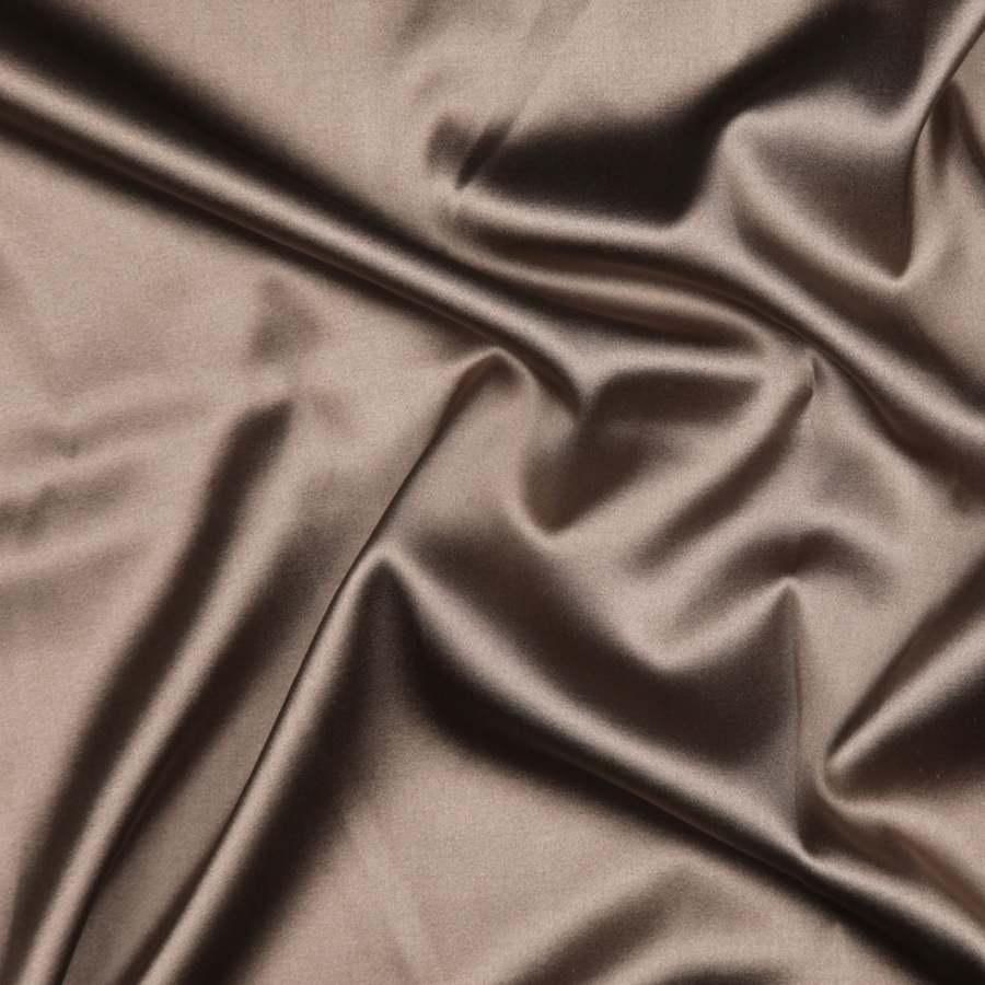 Stone Stretch Silk Charmeuse | Mood Fabrics