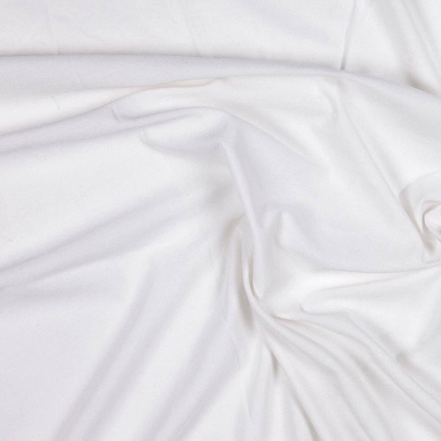 Ivory Solid Jersey | Mood Fabrics