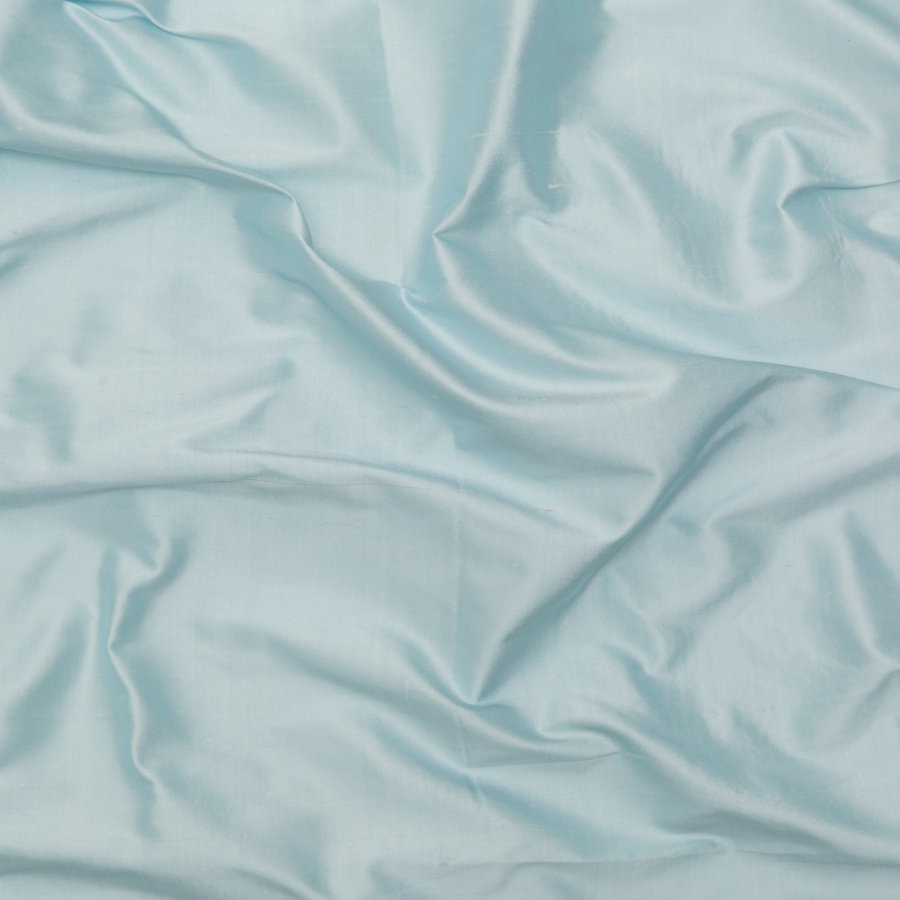 Starlight Blue Silk Shantung | Mood Fabrics