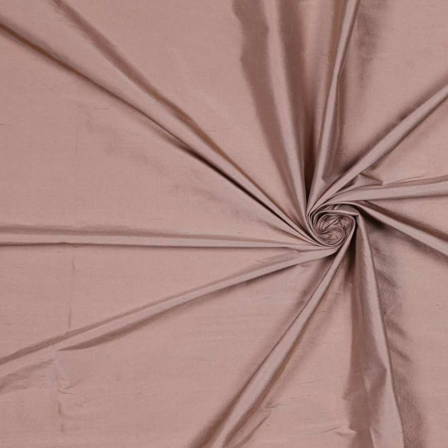 Light Taupe Solid Shantung/Dupioni | Mood Fabrics