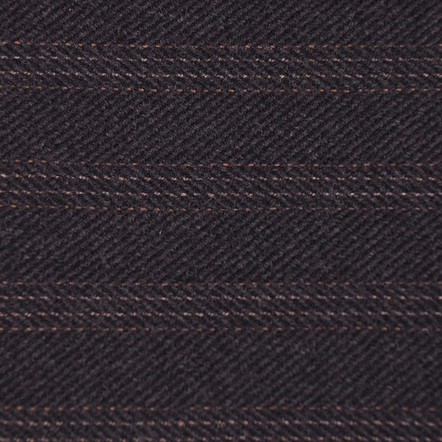 Black/Beige/Caramel Striped Suiting | Mood Fabrics