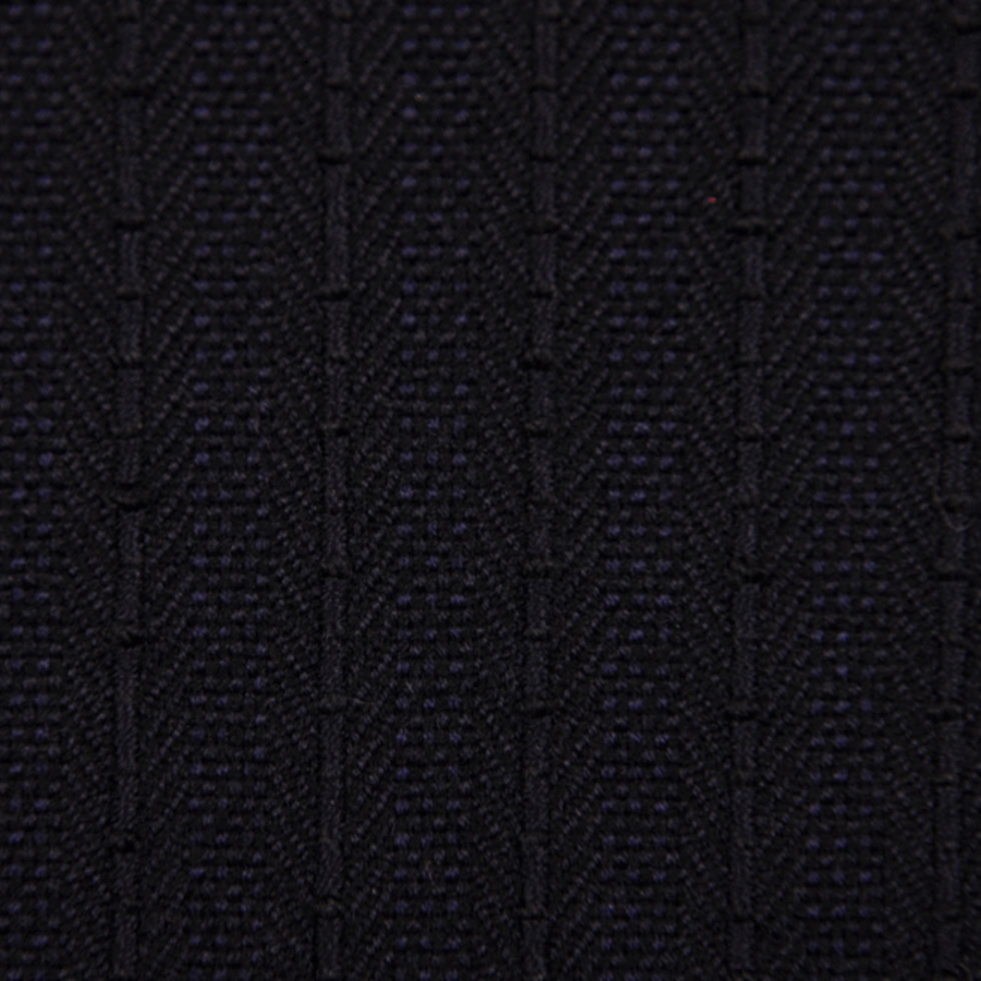 Famous NYC Designer Navy Japanese Wool Suiting | Mood Fabrics