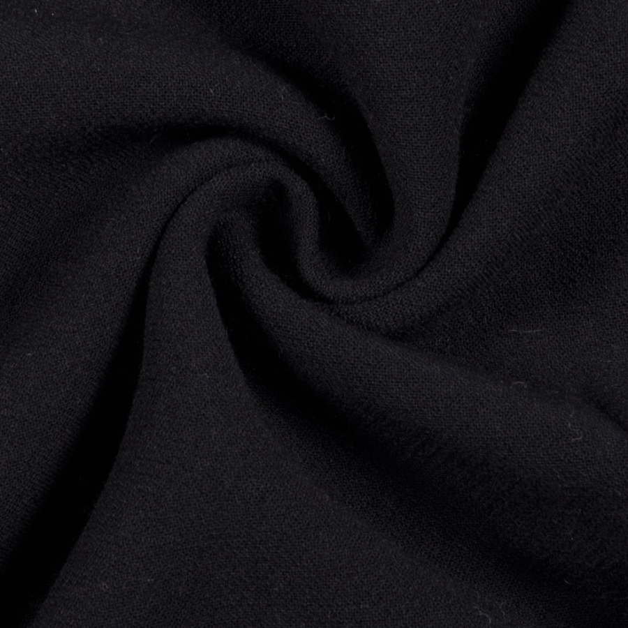 Donna Karan Black Heavy Weight Suiting | Mood Fabrics