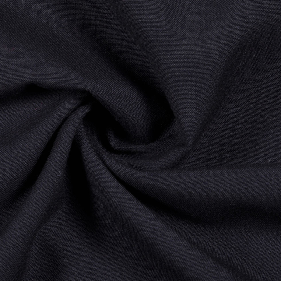 Navy Solid Suiting | Mood Fabrics