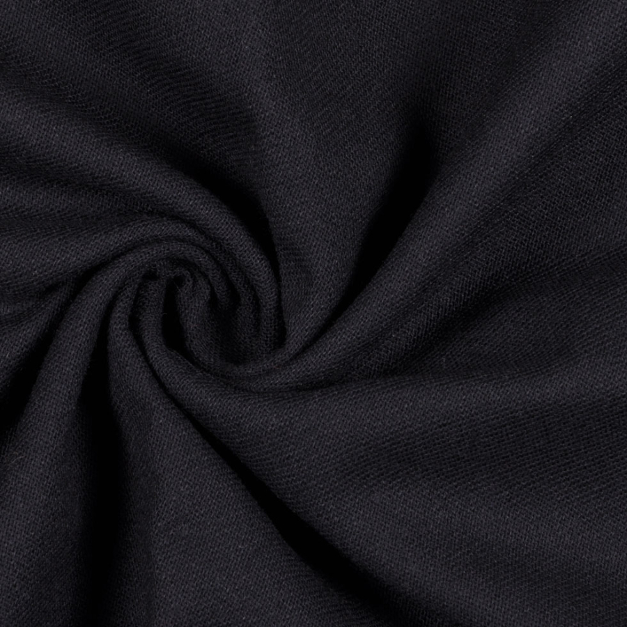 Black Wool Suiting | Mood Fabrics