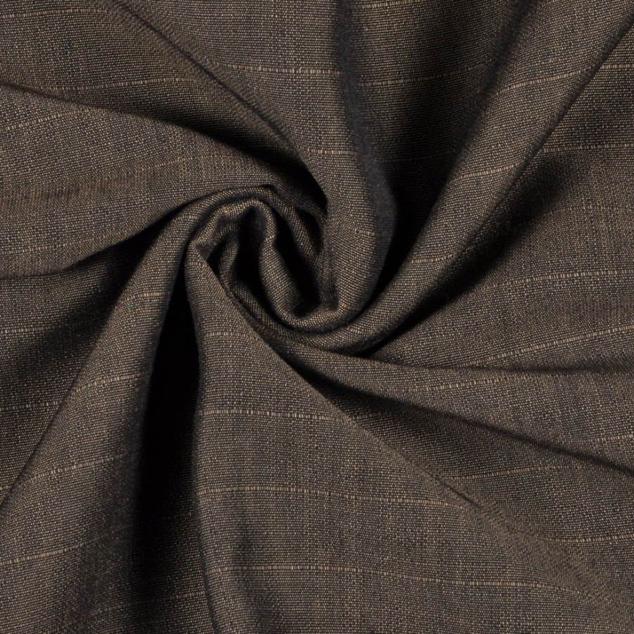 Donna Karan Olive Solid Suiting | Mood Fabrics