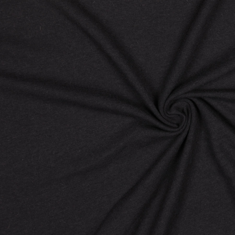 Calvin Klein Black Solid Jersey | Mood Fabrics
