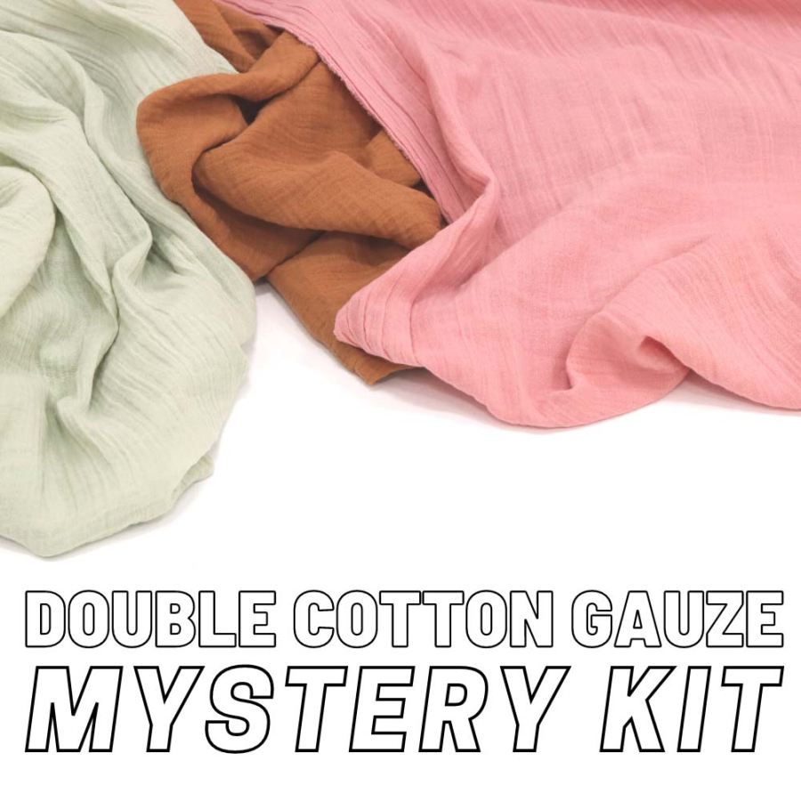 Double Cotton Gauze Mystery Kit | Mood Fabrics