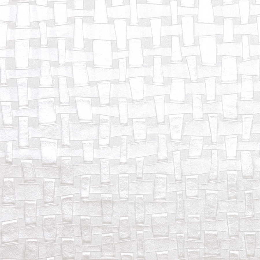 Sedefli Beyaz Cream Misc Faux Leather/ Vinyl | Mood Fabrics