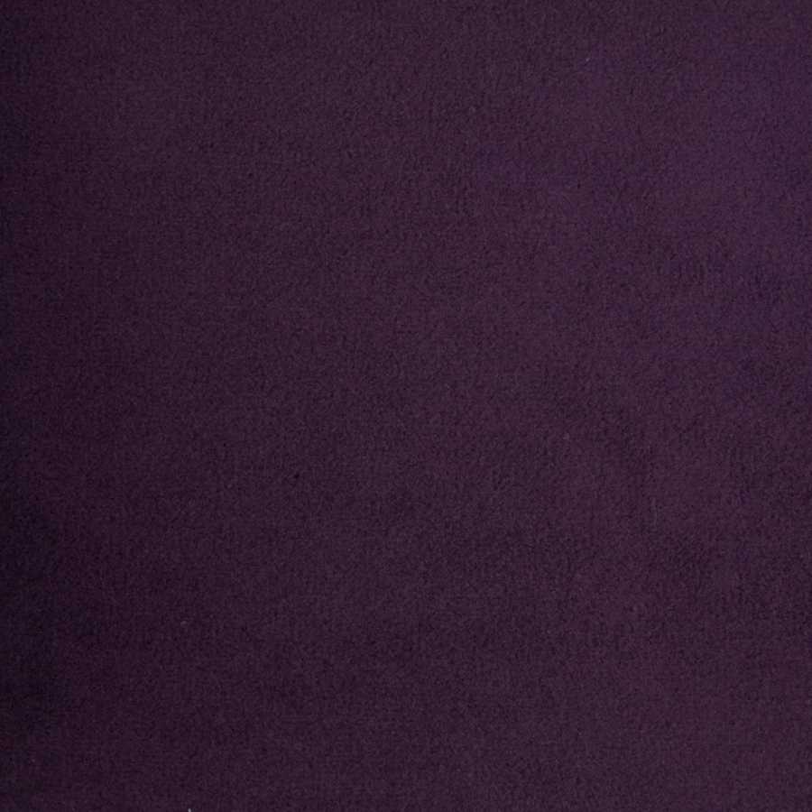 Aubergine Solid Velvet | Mood Fabrics
