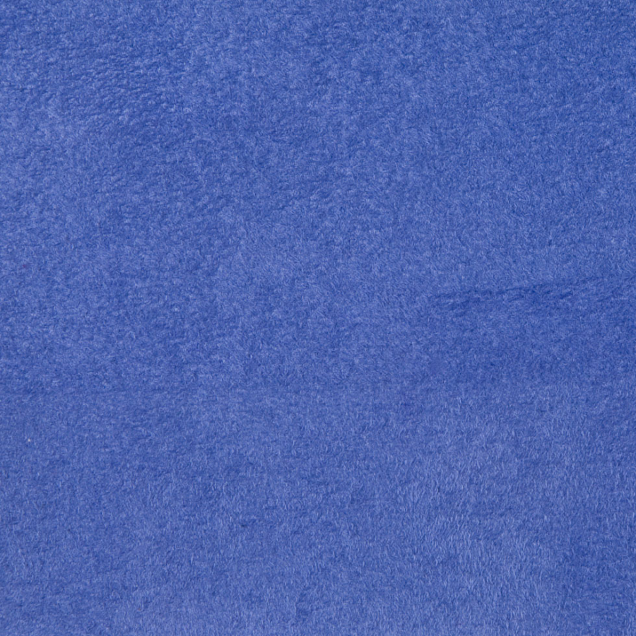 Sky Solid Faux Suede | Mood Fabrics