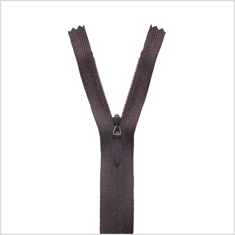 917 Dark Chocolate 24 Invisible Zipper | Mood Fabrics