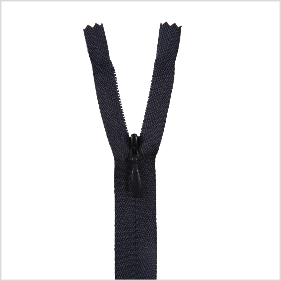 196 Navy 9 Invisible Zipper | Mood Fabrics