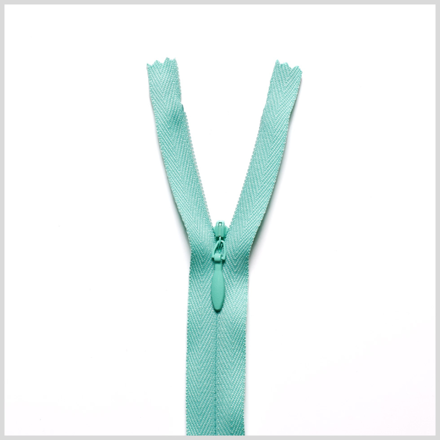 534 Seafoam 9 Invisible Zipper | Mood Fabrics