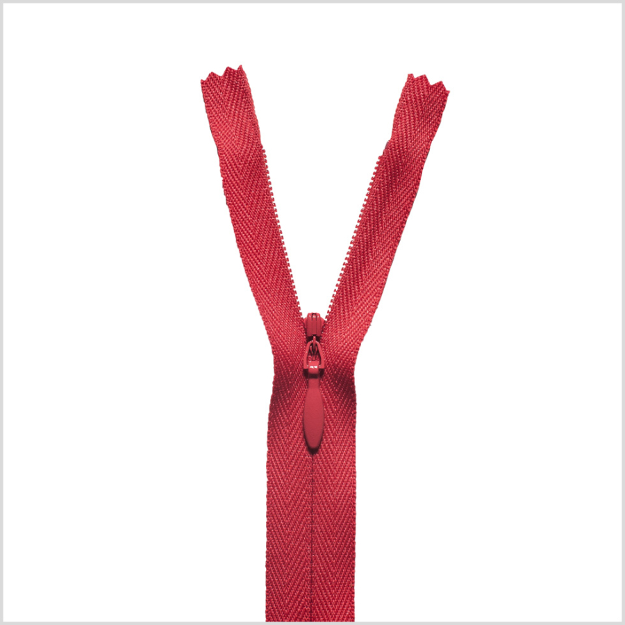 818 Red 9 Invisible Zipper | Mood Fabrics