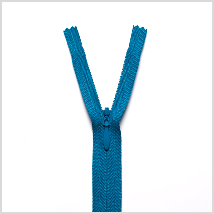 907 Dark Aqua 9 Invisible Zipper | Mood Fabrics