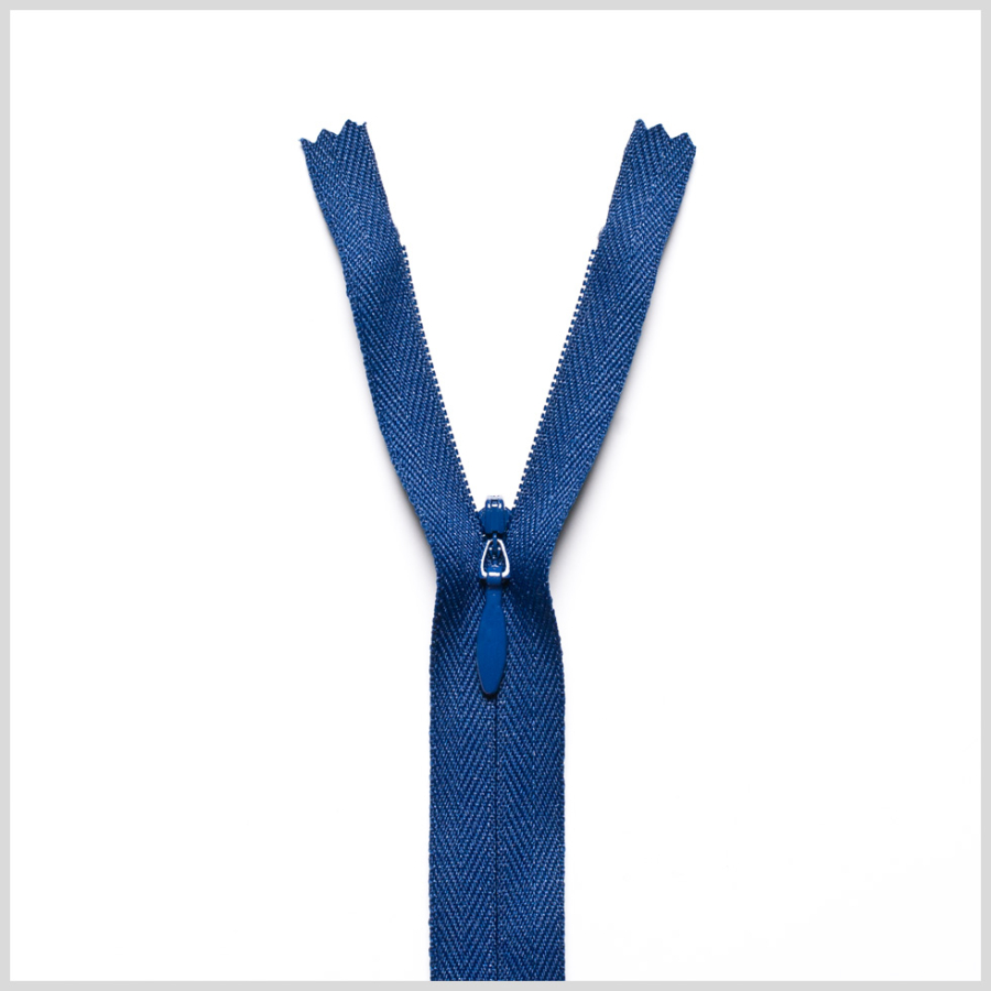 919 Dark Blue 9 Invisible Zipper | Mood Fabrics