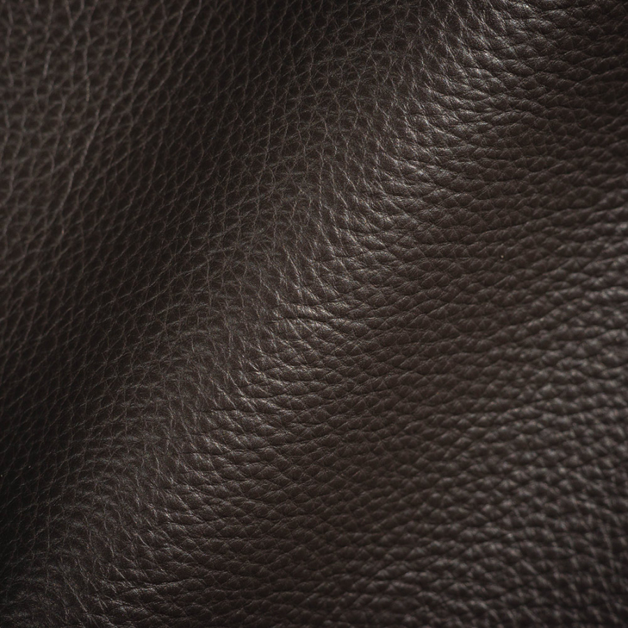 Daiquiri Italian Dark Brown Pearlized Semi-Aniline Top Grain Performance Cow Leather Hide | Mood Fabrics