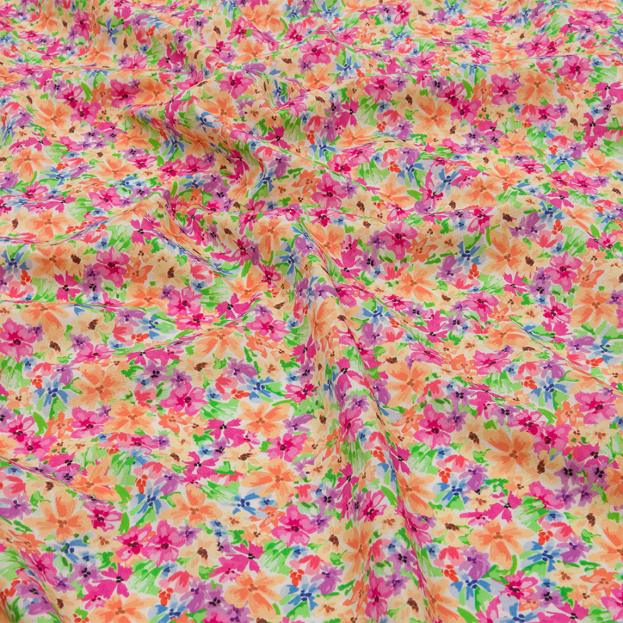 Mood Exclusive Pink Isola Bella Cotton Poplin | Mood Fabrics