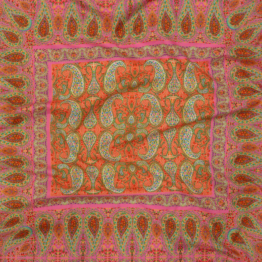 Mood Exclusive Pink Laputa's Groundkeeper Cotton Voile | Mood Fabrics